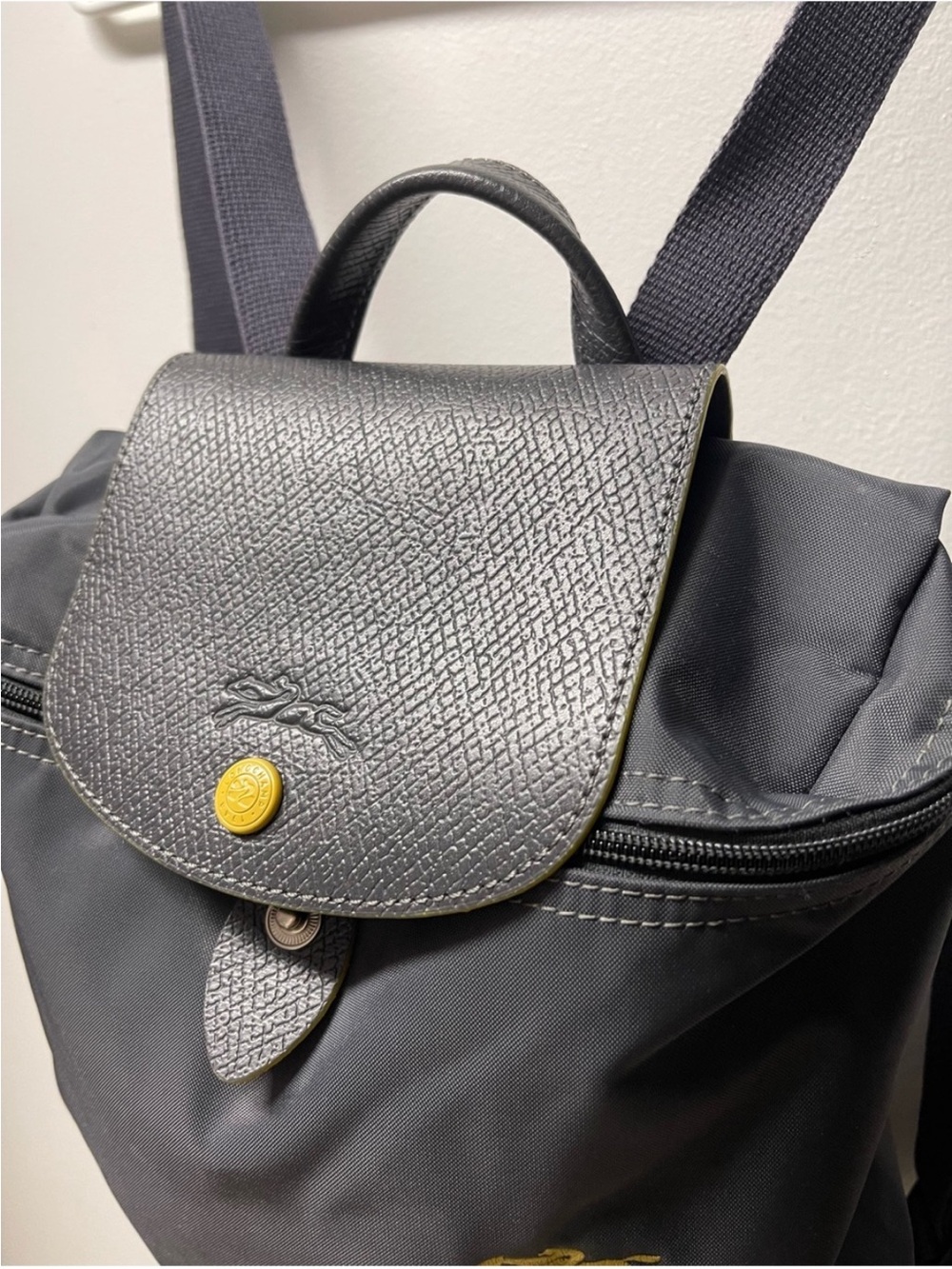 Longchamp Le Pliage sac a dos Black Nylon Leather Small Unisex Backpack
Outlet - Picture 6 of 12